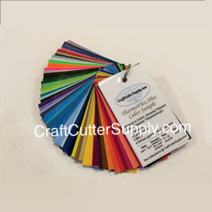 ThermoFlex® Plus HTV Color Sample Ring - CraftCutterSupply.com