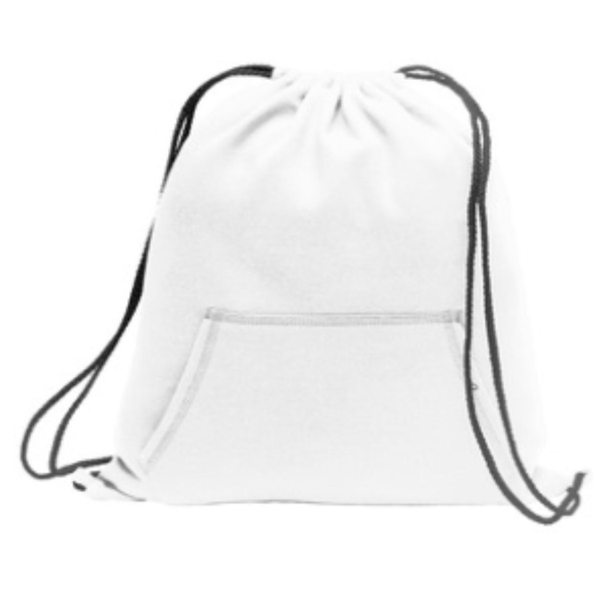 Sweatshirt Cinch Pack-White - CraftCutterSupply.com