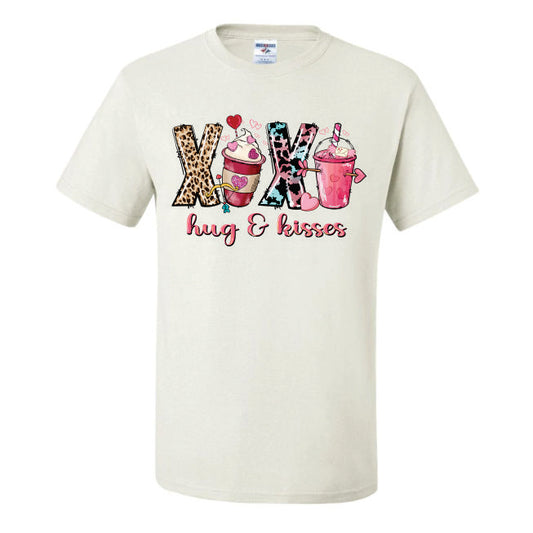 XOXO Hugs and Kisses Coffee Cup (CCS DTF Transfer Only)